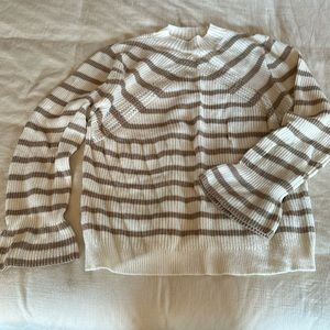 Striped sweater from LOFT size XL